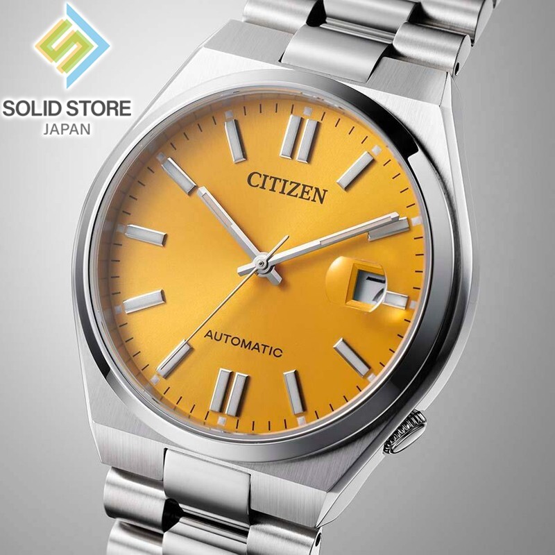 【美品】 CITIZEN TSUYOSA NJ0150-81z yellow Citizen Tsuyosa NJ0150-81Z Automatic Watch – Yellow Dial