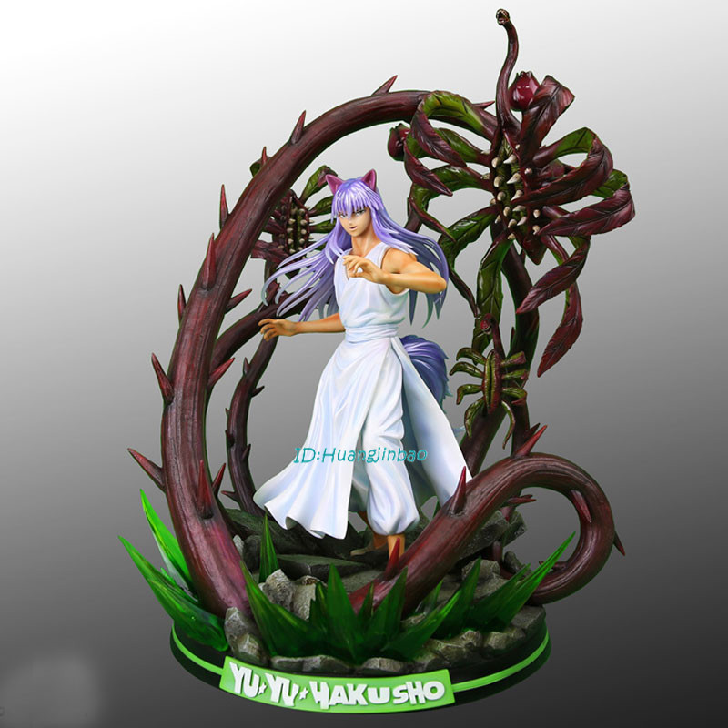 YuYu Hakusho Kurama Minamino Shuuichi Resin Sculpture GK Model Painted