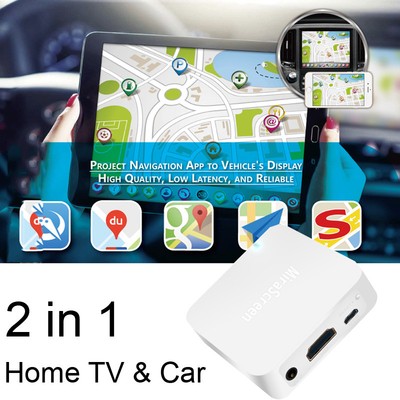 MiraScreen Car WiFi Display Mirror Box Adapter Airplay for iPhone iOS Android