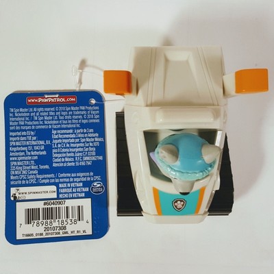 Paw Patrol Rescue Racers Everest Snow Blower ** NEW **