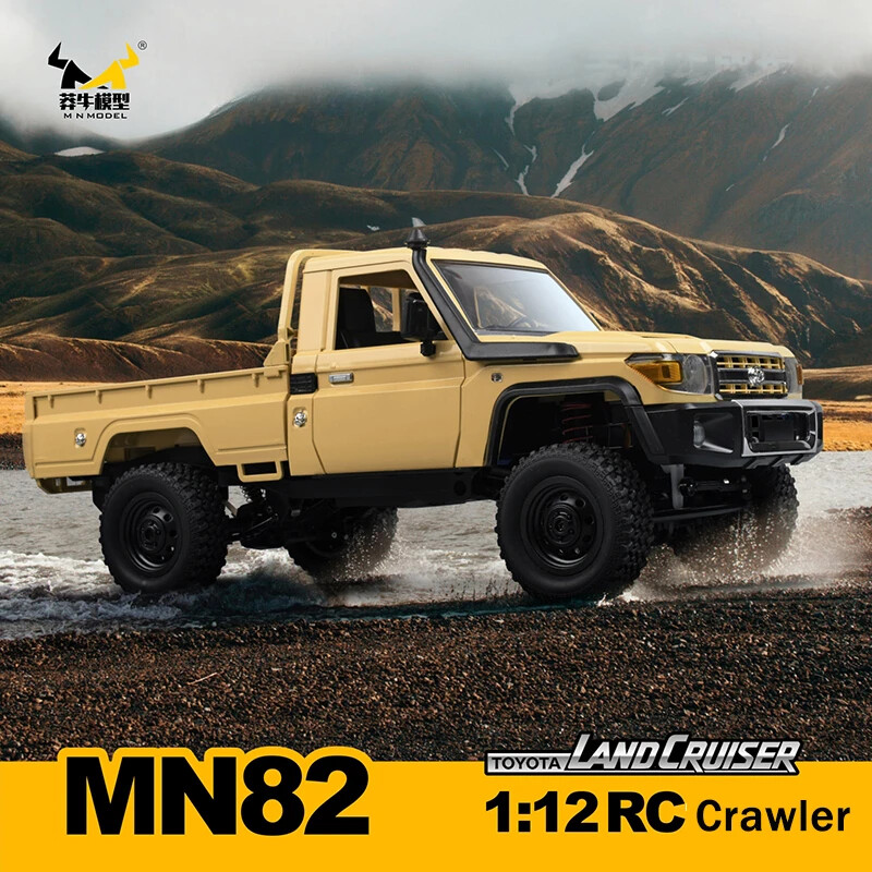 1:12 フルスケール RC カー MN82 pro toyota Toyota Land Cruiser MN82 RC Car Crawler 1:12 Scale, 2.4G 4WD