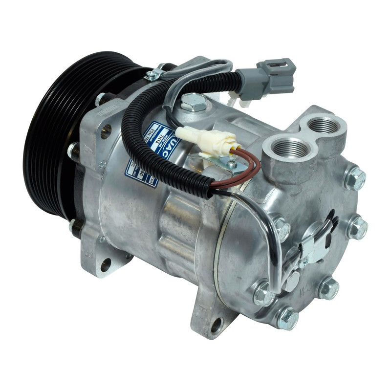 New A/C Compressor for SD7H15 4251-4500/4501-4750 - Ford Truck - 8 Groove - Picture 3 of 7