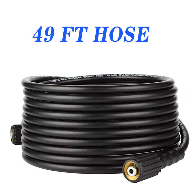 4000PSI High Pressure Power Washer Water Spray Trigger Gun Wand Lance 66ft Hose