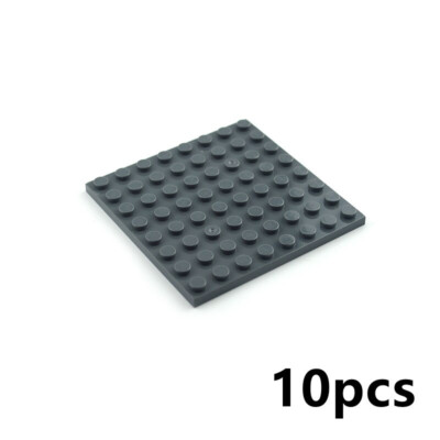 Building Blocks Dots base plates & Pillars DIY - 8x8 10pcs - 8 Colors