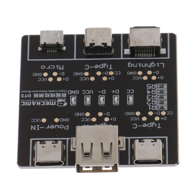 DT3 USB Cable Tester Data Cable Test PCB Board For Date Cable Detection T F-ji