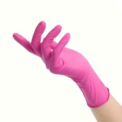 100 3mil Disposable Medical Nitrile Gloves Durable Household Waterproof Cleaning