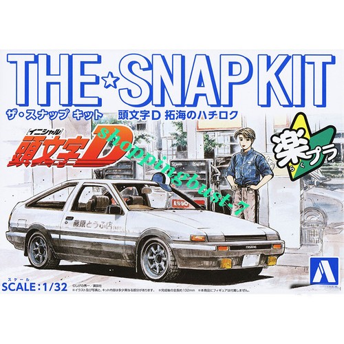 Aoshima 06469 1/32 Initial D Takumi`s AE86 Model Car | eBay
