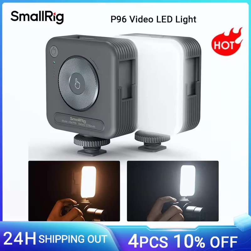 Portable LED Video Camera Light 96 LED Beads for Photography Video Lighting Rech