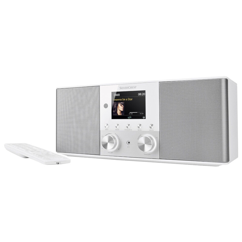 Stereo Internetradio 4 in1 Radio Silvercrest SIRD 14 D1 DAB RADIO RDS WLAN UKW W