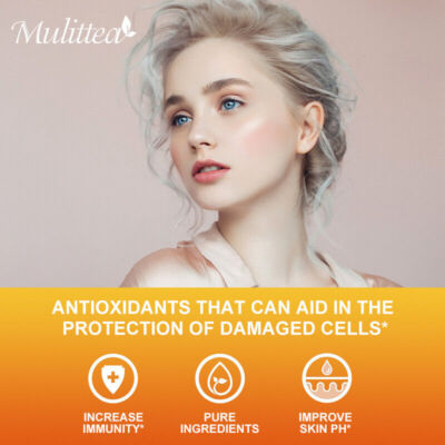 Mulittea Vitamin E 1000 IU - 120 Softgel Capsules Antioxidant Support Eye Health