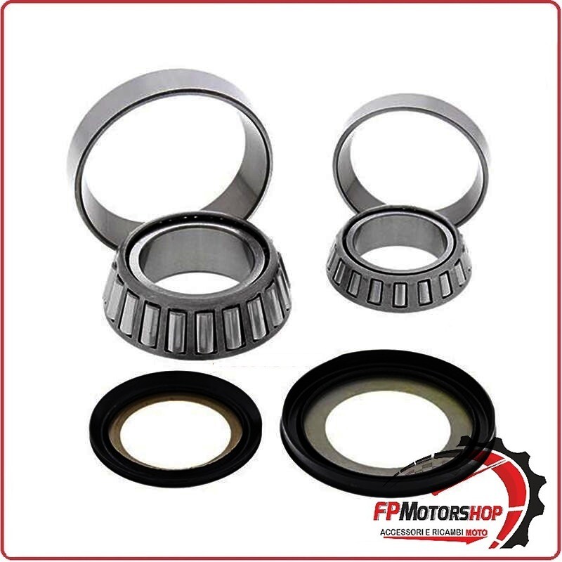 KIT CUSCINETTI STERZO PER MOTO YAMAHA DT50 TDR 125 WRP WY>22>1025 BW350 87>88