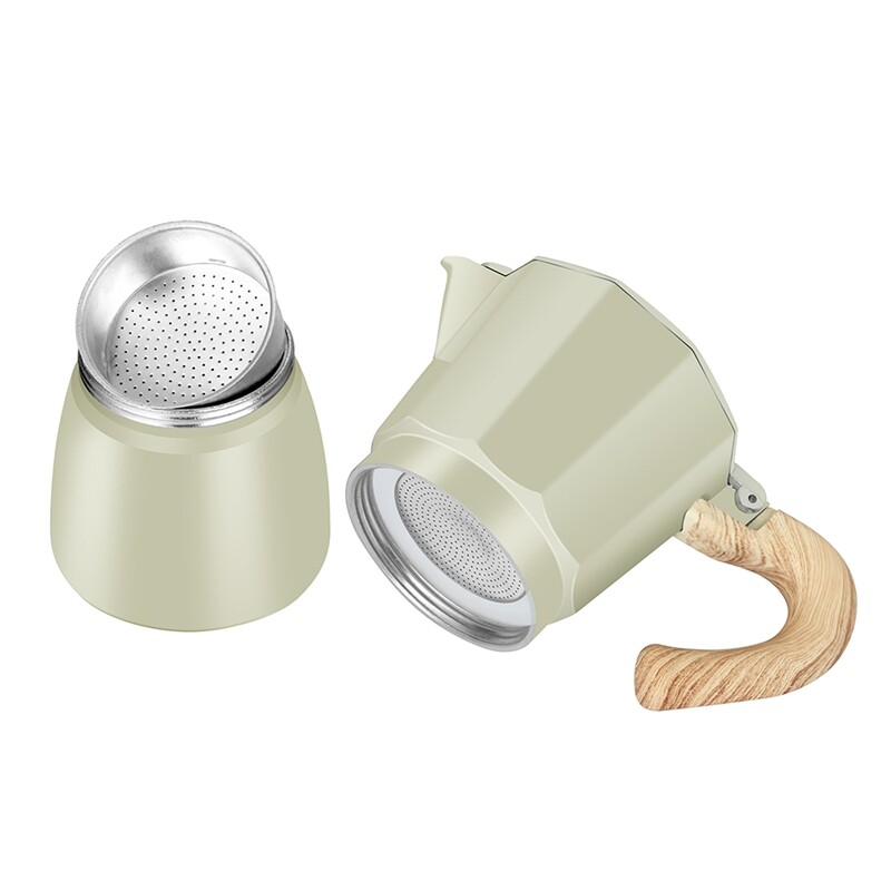 Mocha Coffee Maker Italian Espresso Coffee machine Percolator Pot Stovetop 150Ml