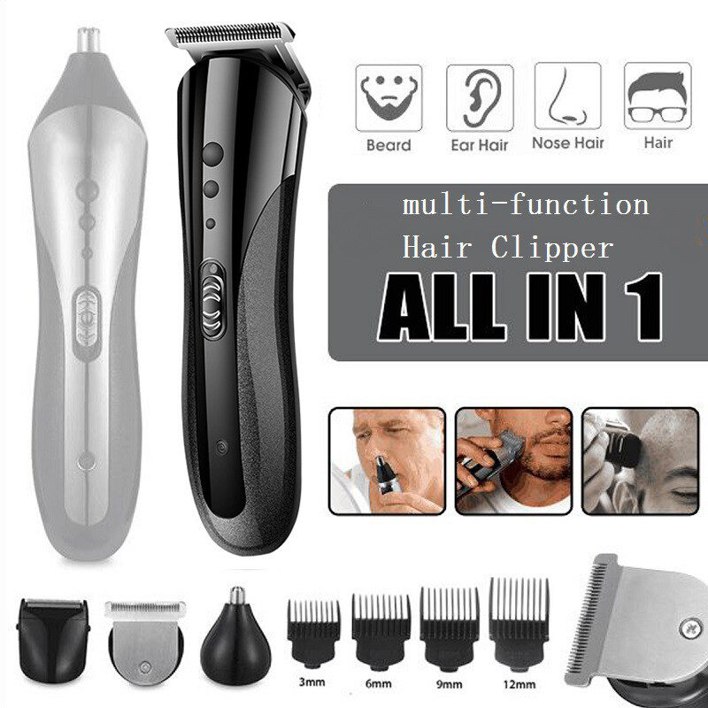 Professional Hair Clippers Cordless Trimmer Beard Cutting Machine Barber US 2023