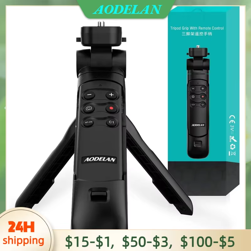 Camera Wireless Remote Shooting Grip Tripod Replace GP-VPT2BT; Work for Sony ZV-