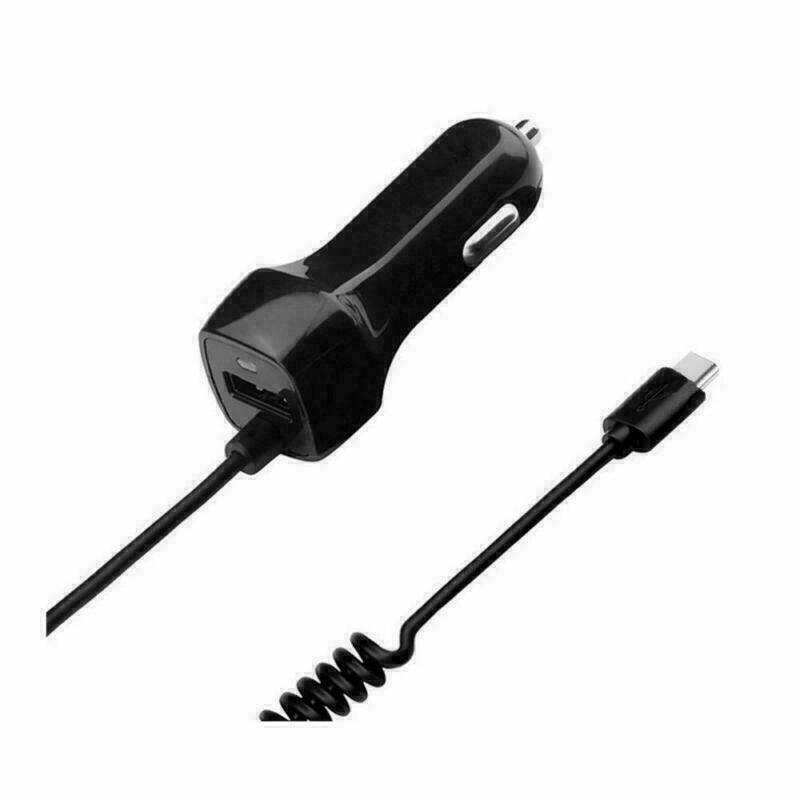 For USB Type-C Rapid Car Charger Samsung Galaxy S10/S9/S8/Note 8/9 Pixel 3XL
