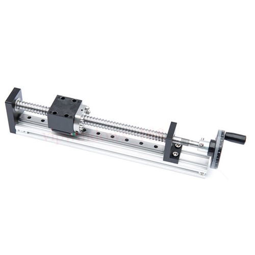 Manual Linear Rail Guide Slide Stage Actuator Ball Screw Motion Table ...
