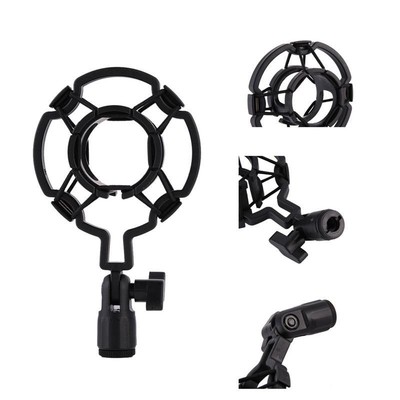 Professional Universal 3KG Bearable Load Mic Microphone Shock Mount Clip Holder