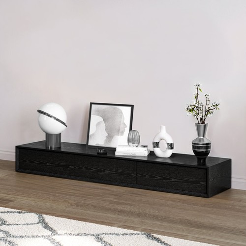 Cabinet Console Entertainment Center Storage W/drawer For Tv