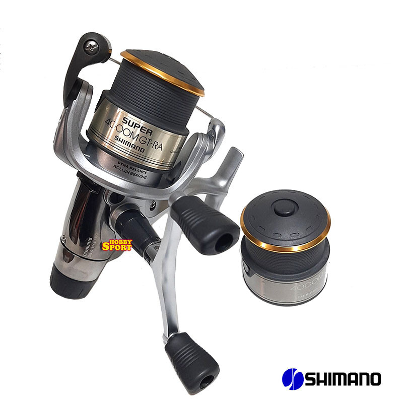 MULINELLO SHIMANO SUPER 4000M GT-RA  MATCH DOPPIA FRIZIONE POSTERIORE FREE SPOOL