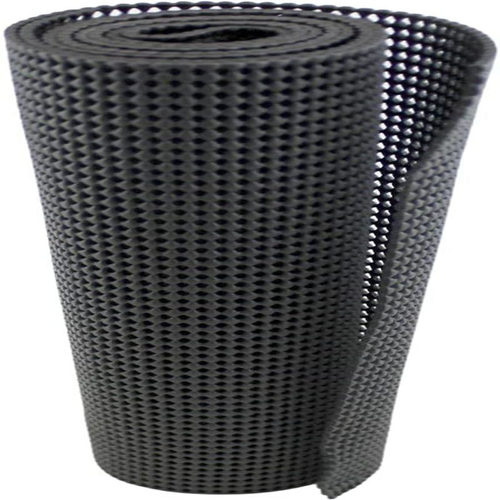 Dependable Industries inc. Essentials Anti-Slip Mat Grip Non 12' x 36", Black 