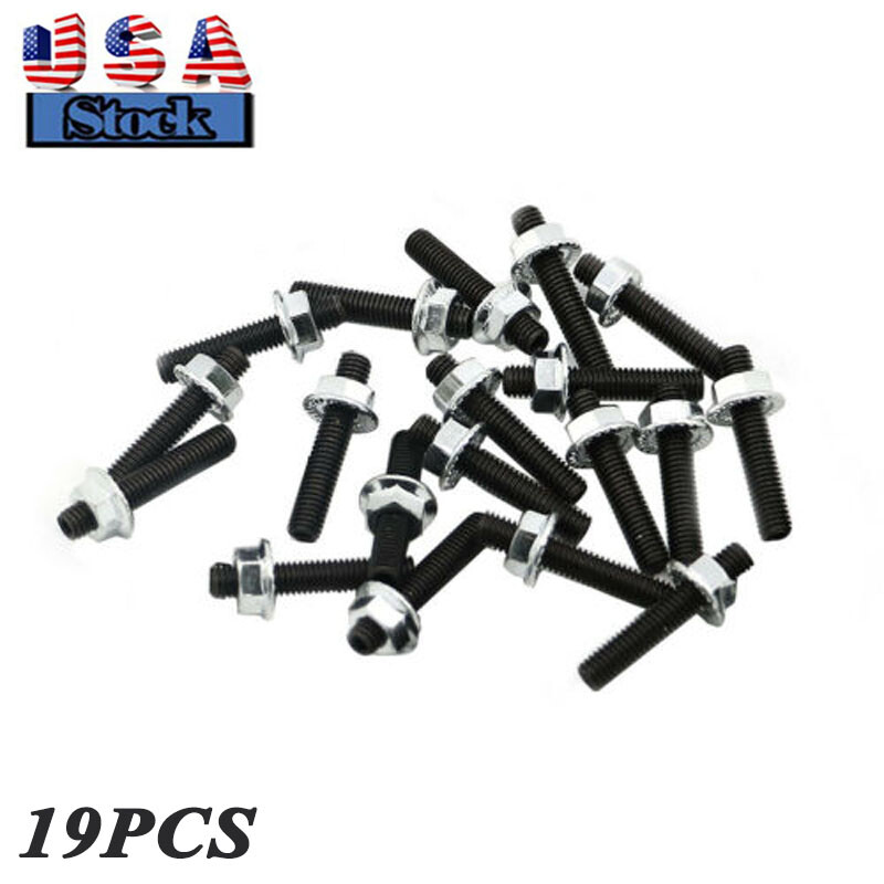Pan Stud Kit W/ Locking Nuts For Honda Civic Integra Gsr Del Us