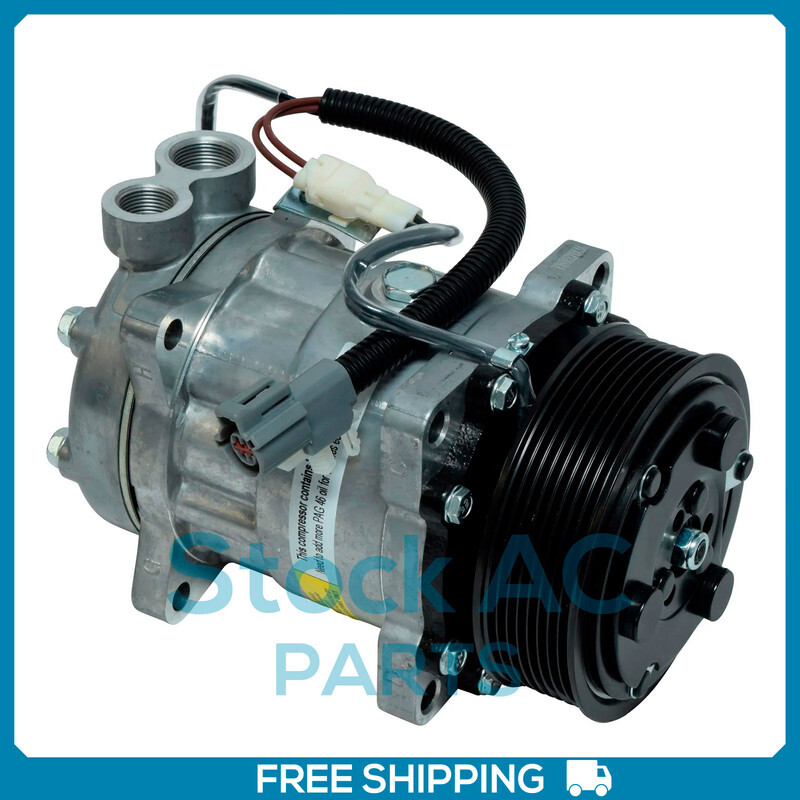 New A/C Compressor for SD7H15 4251-4500/4501-4750 - Ford Truck - 8 Groove - Picture 1 of 7
