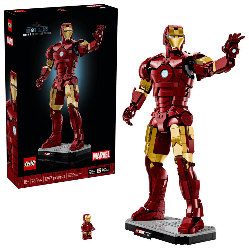 Lego Marvel Iron Man Mark 3 Collectors' Edition / 76344 / 1297 pcs / Express