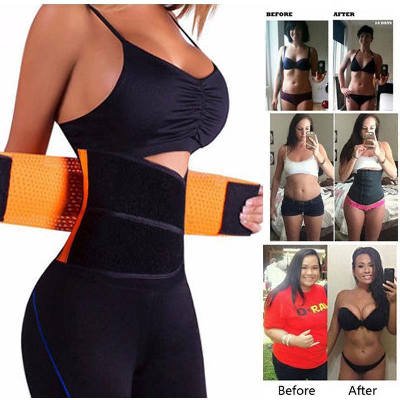HOT Best Waist Trainer for women Sauna Sweat Thermo Yoga Sports Shaper Belt Gym