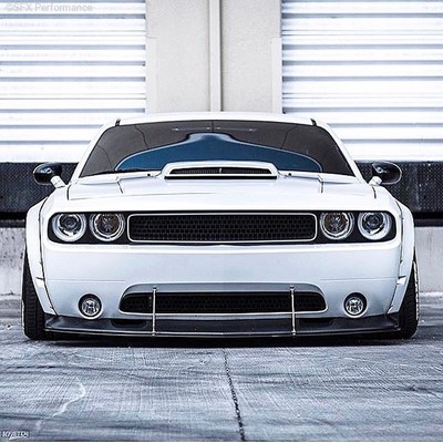 APR Performance Carbon Fiber Front Wind Splitter for Dodge Challenger SRT8 08-10