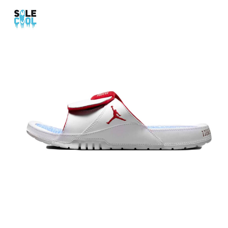 Nike Air Jordan Hydro XI Retro Slides White Varsity Red