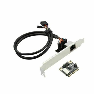 XT-XINTE M.2 B-Key M-key to RJ45 Ethernet MINI PCIE Gigabit Network Adapter Card