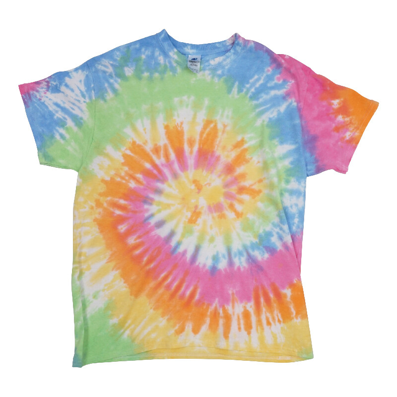 ЖЕНСКАЯ ФУТБОЛКА ПЛЮС РАЗМЕРА TIE DYE