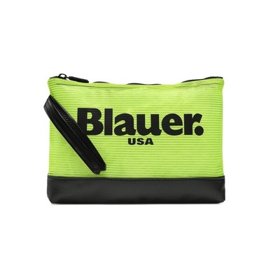 Клатч BLAUER S3LOLA06 / Mes Желтый с логотипом Черный Перфорированный Универсальные E202