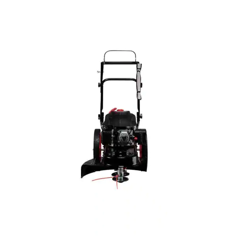 173cc Walk Behind String Trimmer Mower Edger Fabricated 4 Cycle Gas Powered 22in