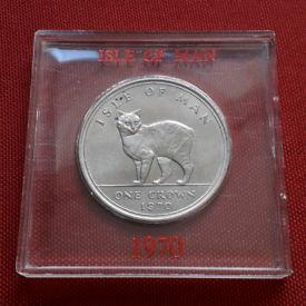1970 Isle of Man CROWN coin