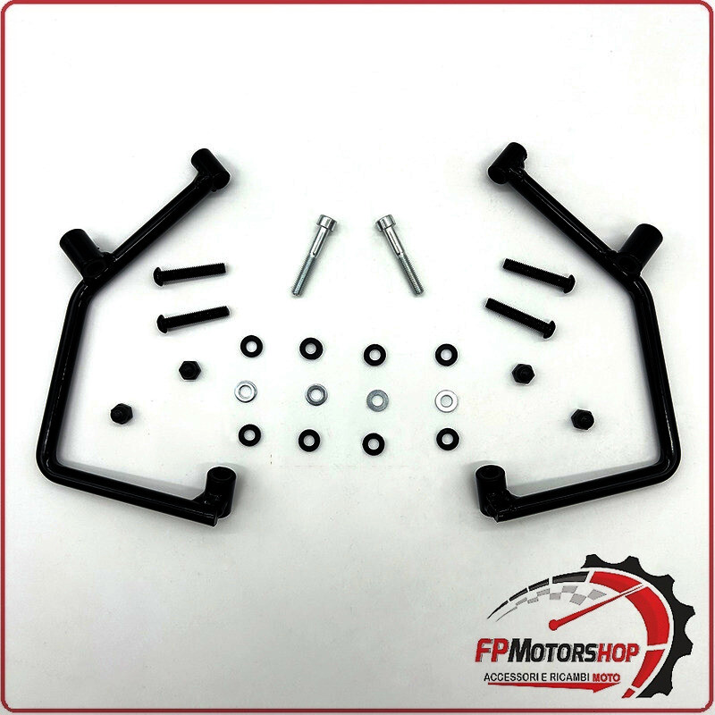 KIT ATTACCHI PARABREZZA SCOOTER PER PEUGEOT LOOXOR 50/100/125/150 00> BIONDI