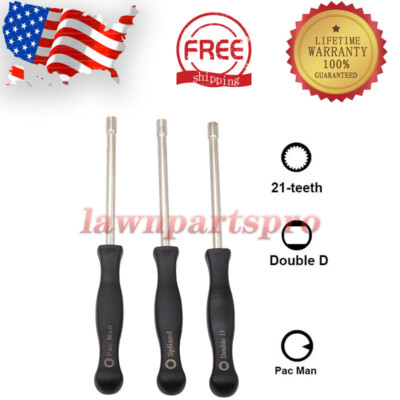 3 Screwdriver Carburetor Adjustment Chainsaw Tool for Poulan Husqvarna Craftsman