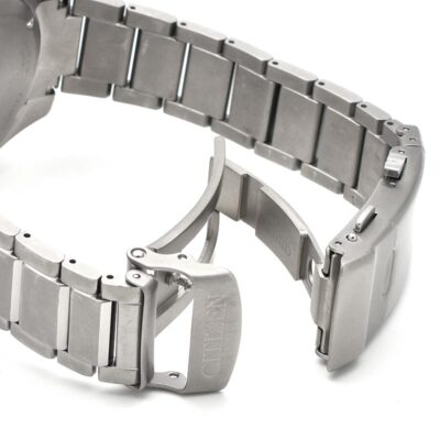 Pre-owned Citizen Promaster Nb6021-68l Titanium Mechanical Automatic Diver 200m Watch