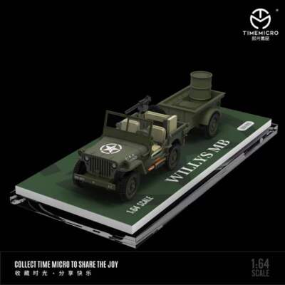 TimeMicro MoreArt 1:64 Willys MB Diecast Model Car