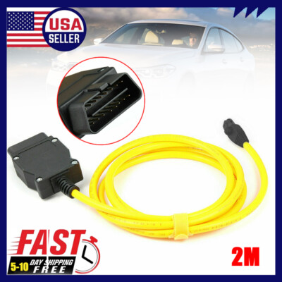 RJ45 For BMW CODING ENET ETHERNET THICK CAT CABLE F SERIES REPLACE ENET TO OBD2