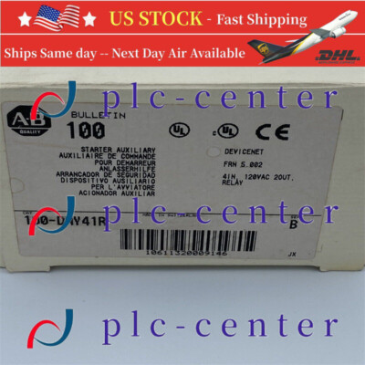 NEW Allen Bradley 100-DNY41R  DeviceNet Starter Auxiliary Module