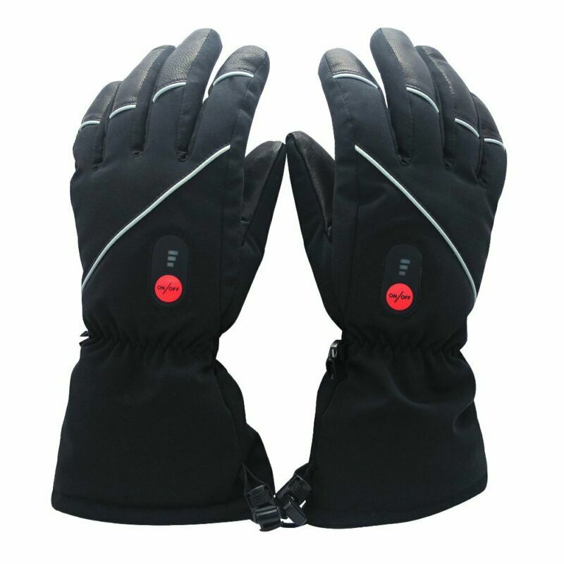 Savior Beheizte Handschuhe Für Männer Und Frauen, Palm Lederhandschuhe Für Wi