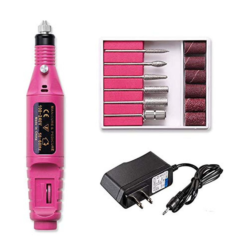 Drremmeel Nail Polish for File Gel Acrylic Grinder Buffer Tool Finger Drill Kit