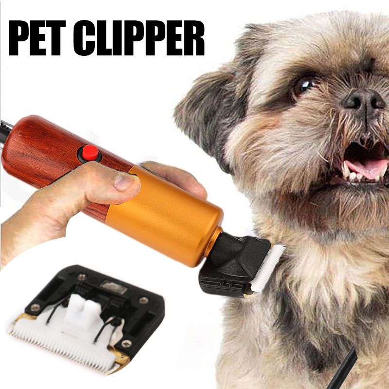 Electric Horse Sheep Pet Hair Clipper Shearing Kit Shear Wool Cut Goat Hair