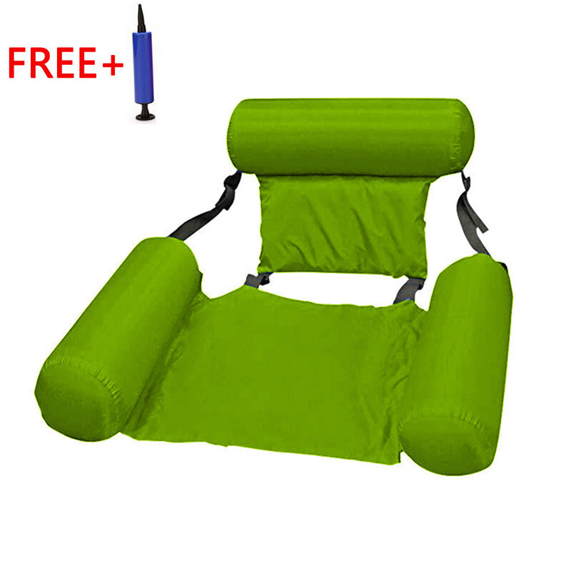 Water Toy Floating Bed Float Chair Beach Swimming Pool Raft +Inflatable cylinder