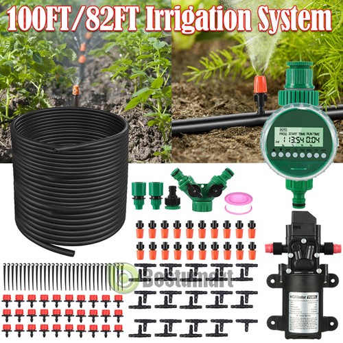Kit Automatic Irrigation Drip System Plants +timer