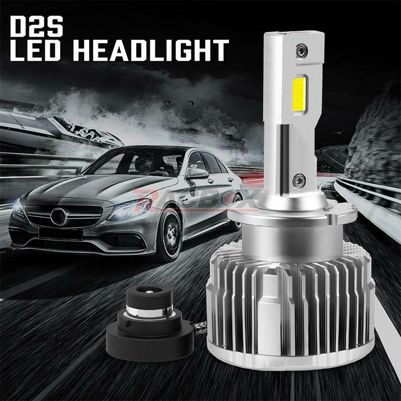180W D2S D2R LED Headlight Bulbs Replace HID Xenon Super White Conversion Kit