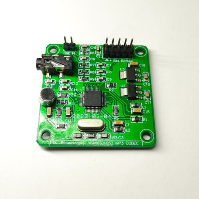 VS1053 Audio Module MP3 Player Module Development Board onboard Recording SPI OG