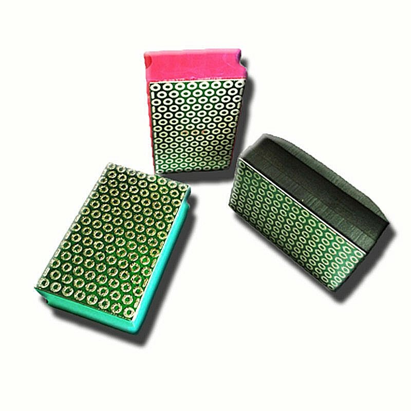 Diamant Handpad - Fliesen Kanten Brechen - Handschleifpad Schleifpad Diamantpad