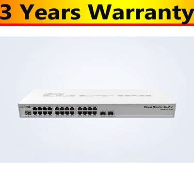 CRS326-24G-2S+RM 24-Port Cloud Router Switch Gigabit Switch ROS Dual System